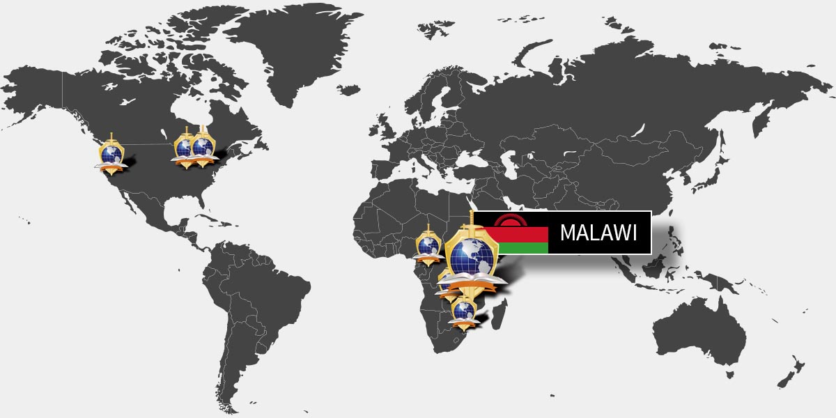Covenant of Peace World Map - Malawi